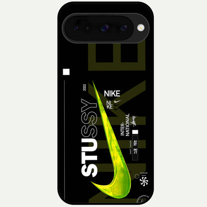  Neon Street Edition Glass Case For Google Pixel 10 back cover – full design glossy printed glass finish