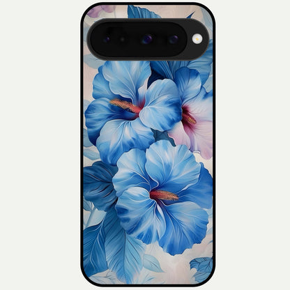  Ocean Hibiscus Grace Glass Case For Google Pixel 10 back cover – full design glossy printed glass finish