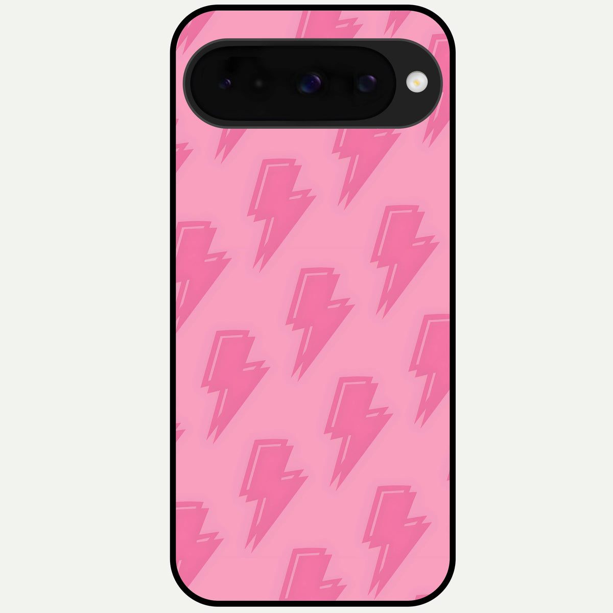  Pink Moo Magic Glass Case For Google Pixel 10 back cover – full design glossy printed glass finish
