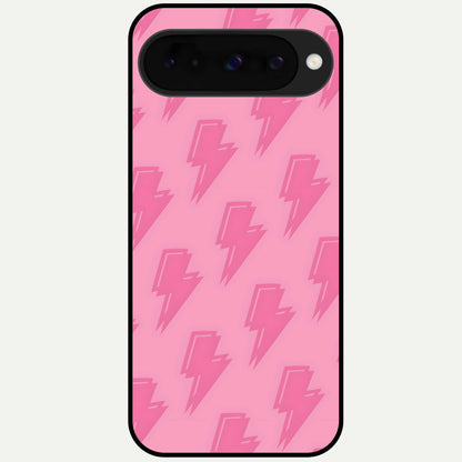  Pink Moo Magic Glass Case For Google Pixel 10 back cover – full design glossy printed glass finish