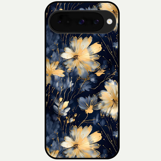  Royal Petal Dream Glass Case For Google Pixel 10 back cover – full design glossy printed glass finish