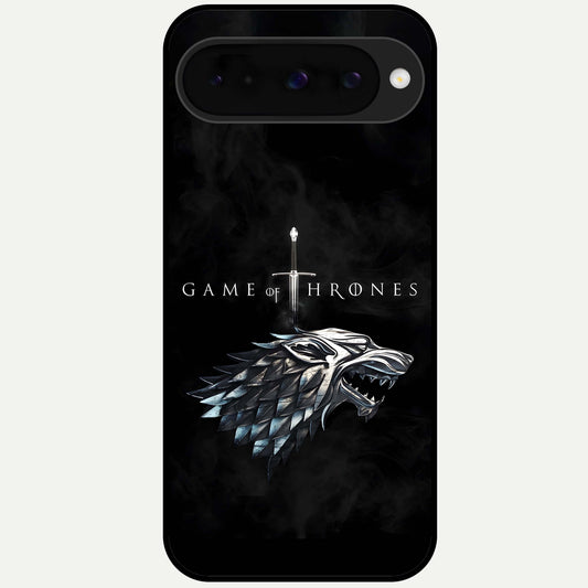  Throne Wolf Legacy Glass Case For Google Pixel 10 back cover – full design glossy printed glass finish