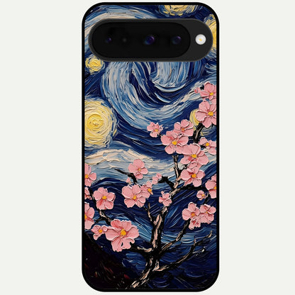  Van Gogh Scenery Glass Case For Google Pixel 10 back cover – full design glossy printed glass finish