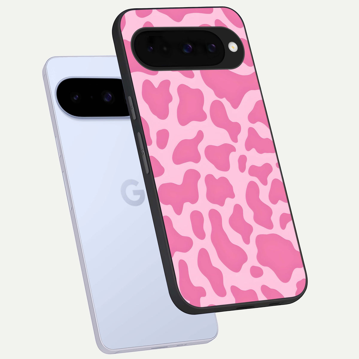  Pinkish Scenery phone case For Google Pixel 10 showing premium glass back cover with detailed artwork