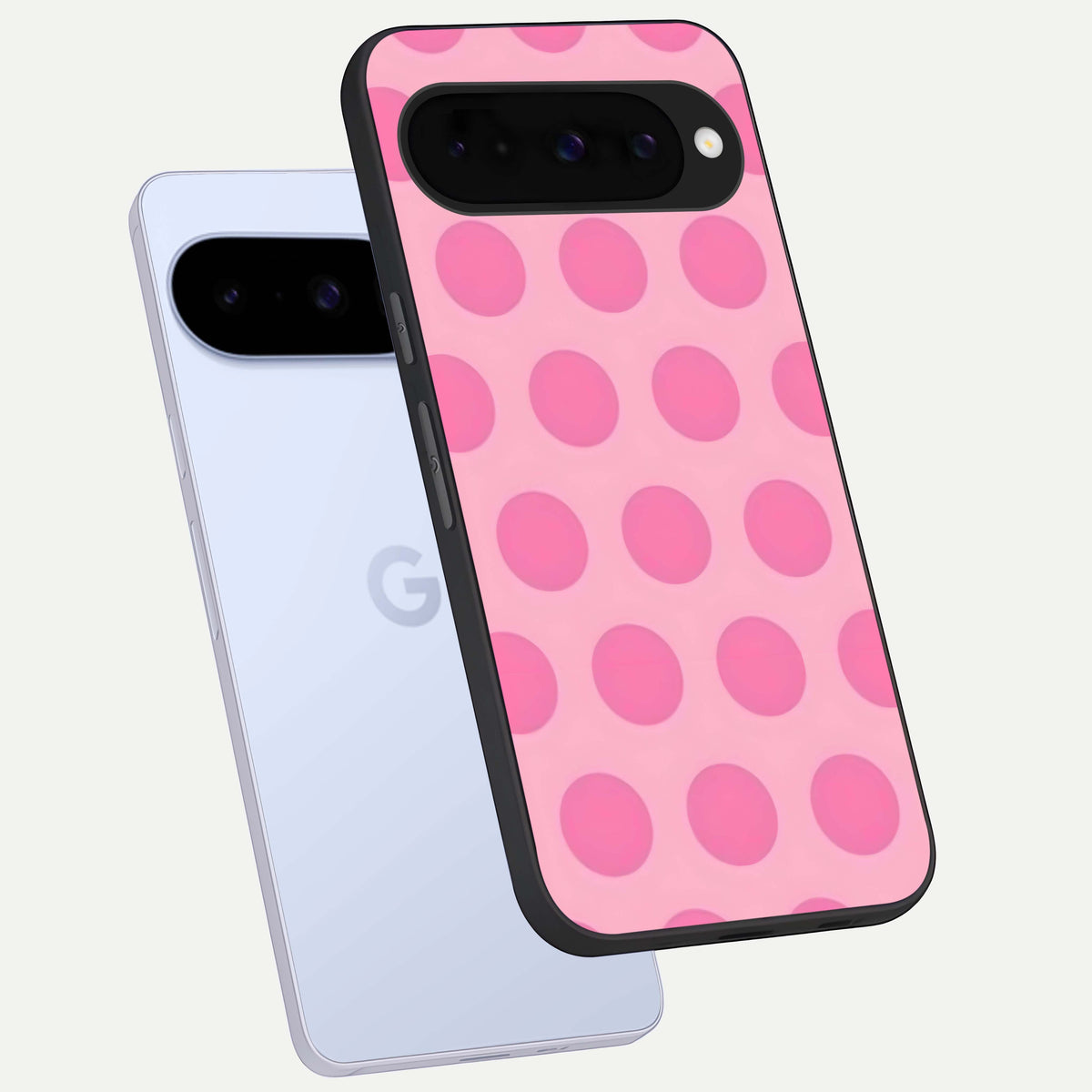  Sweet Dot Dreams phone case For Google Pixel 10 showing premium glass back cover with detailed artwork