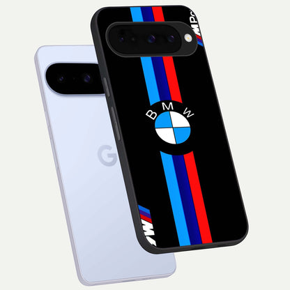 Turbo BMW Beast phone case For Google Pixel 10 showing premium glass back cover with detailed artwork
