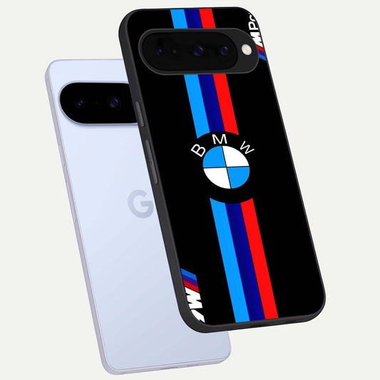  Turbo BMW Beast phone case For Google Pixel 10 showing premium glass back cover with detailed artwork