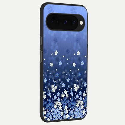  Blue Starry back cover For Google Pixel 10 slim fit glass case with vibrant aesthetic design