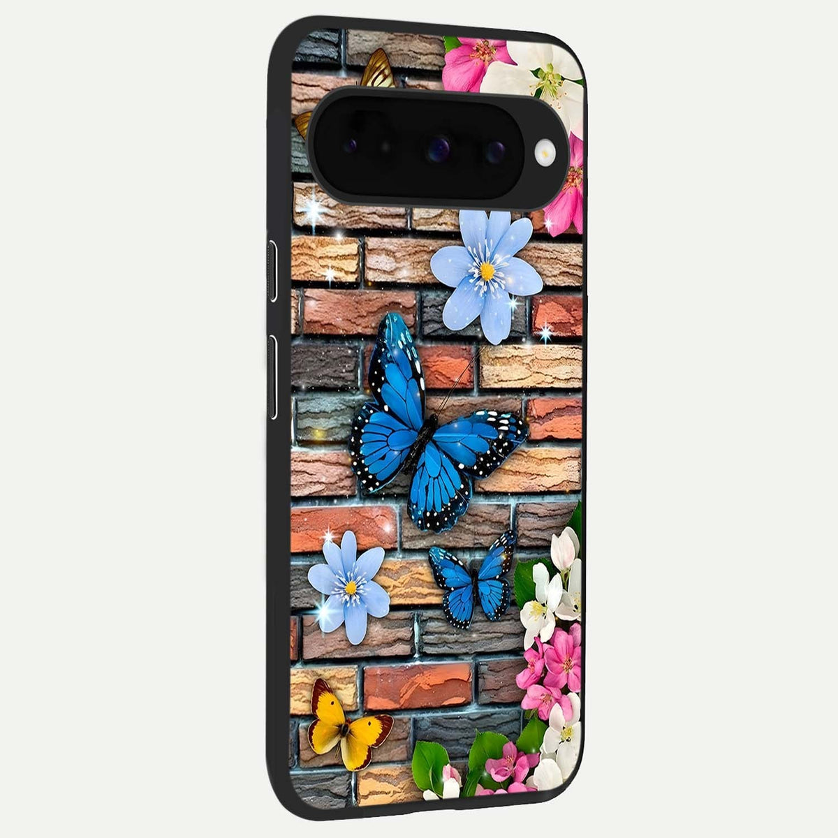 Brick Bloom Flight back cover For Google Pixel 10 slim fit glass case with vibrant aesthetic design