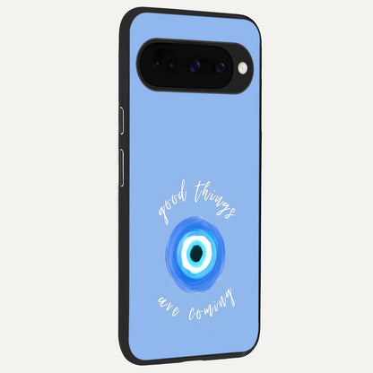 Bright Future Ahead back cover For Google Pixel 10 slim fit glass case with vibrant aesthetic design