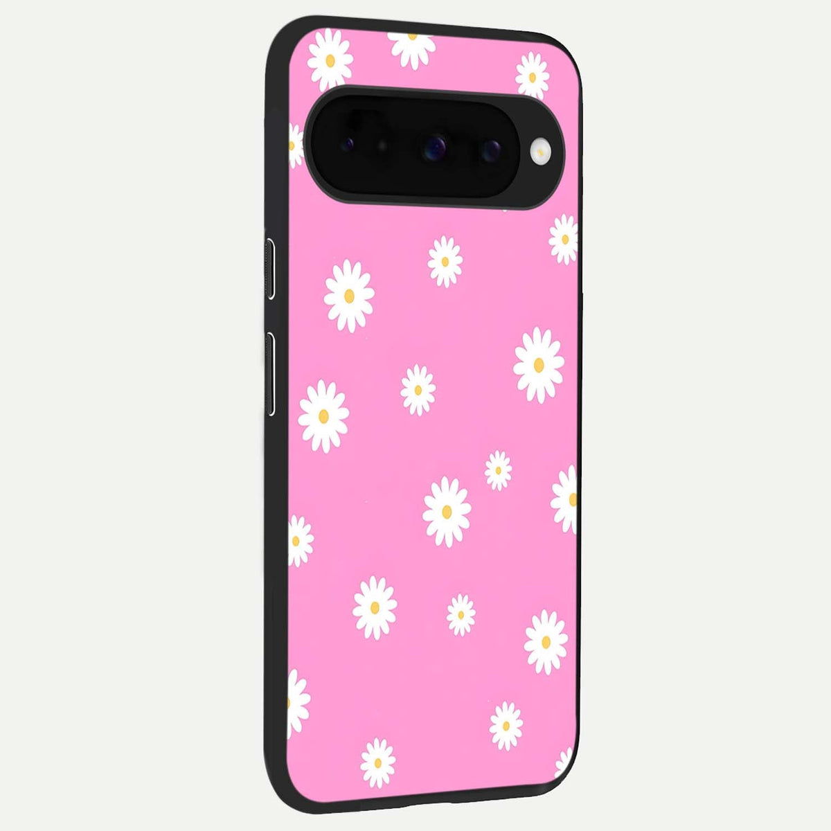  Bubblegum Daisy Pop back cover For Google Pixel 10 slim fit glass case with vibrant aesthetic design