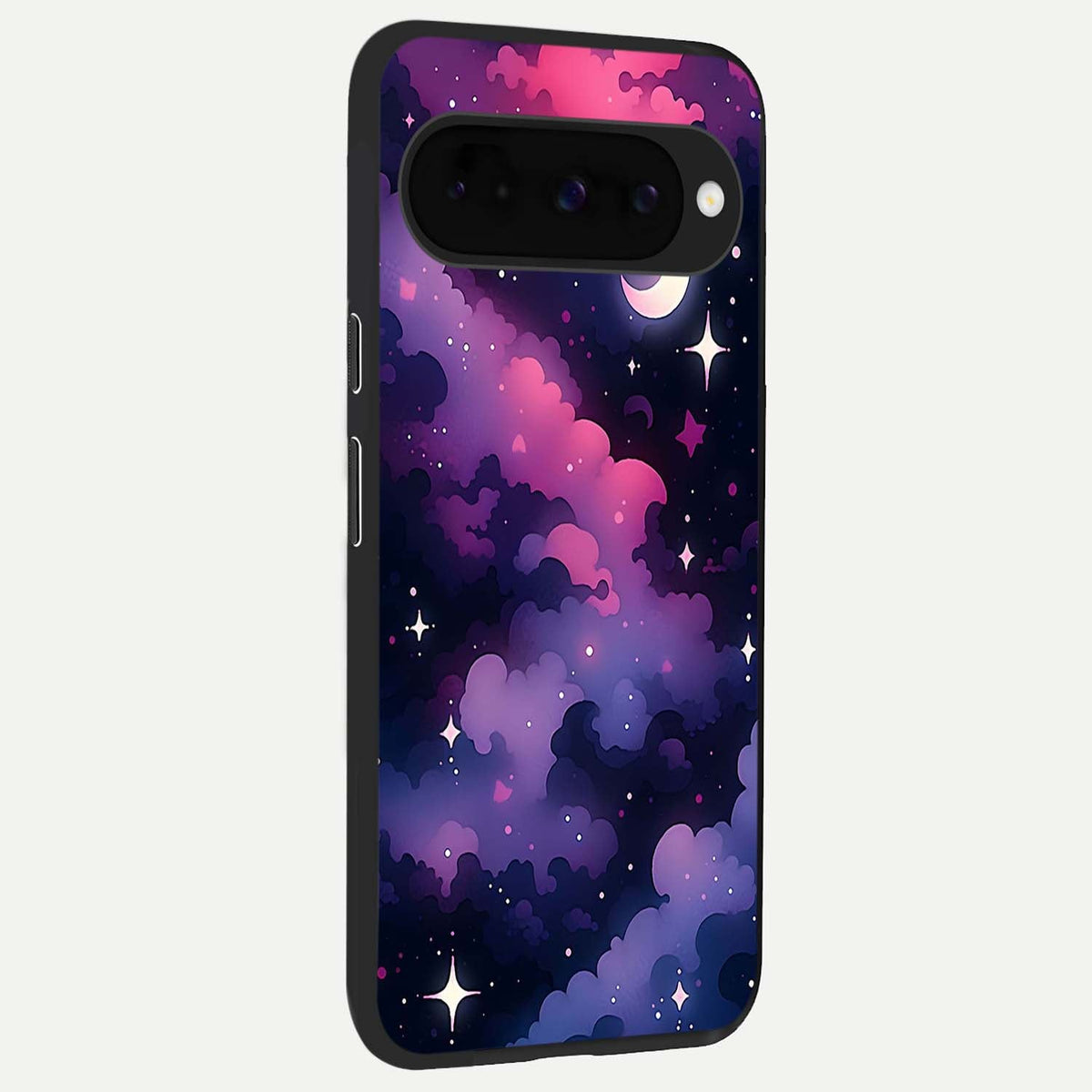  Celestial Moon Magic back cover For Google Pixel 10 slim fit glass case with vibrant aesthetic design