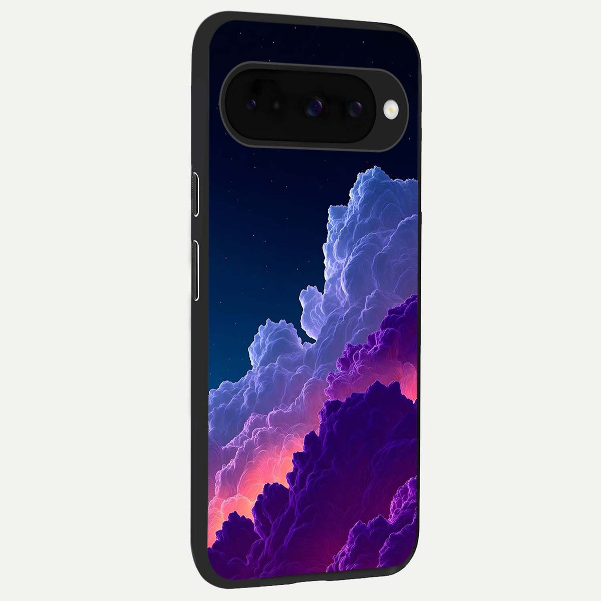  Dreamy Cloud Skies back cover For Google Pixel 10 slim fit glass case with vibrant aesthetic design