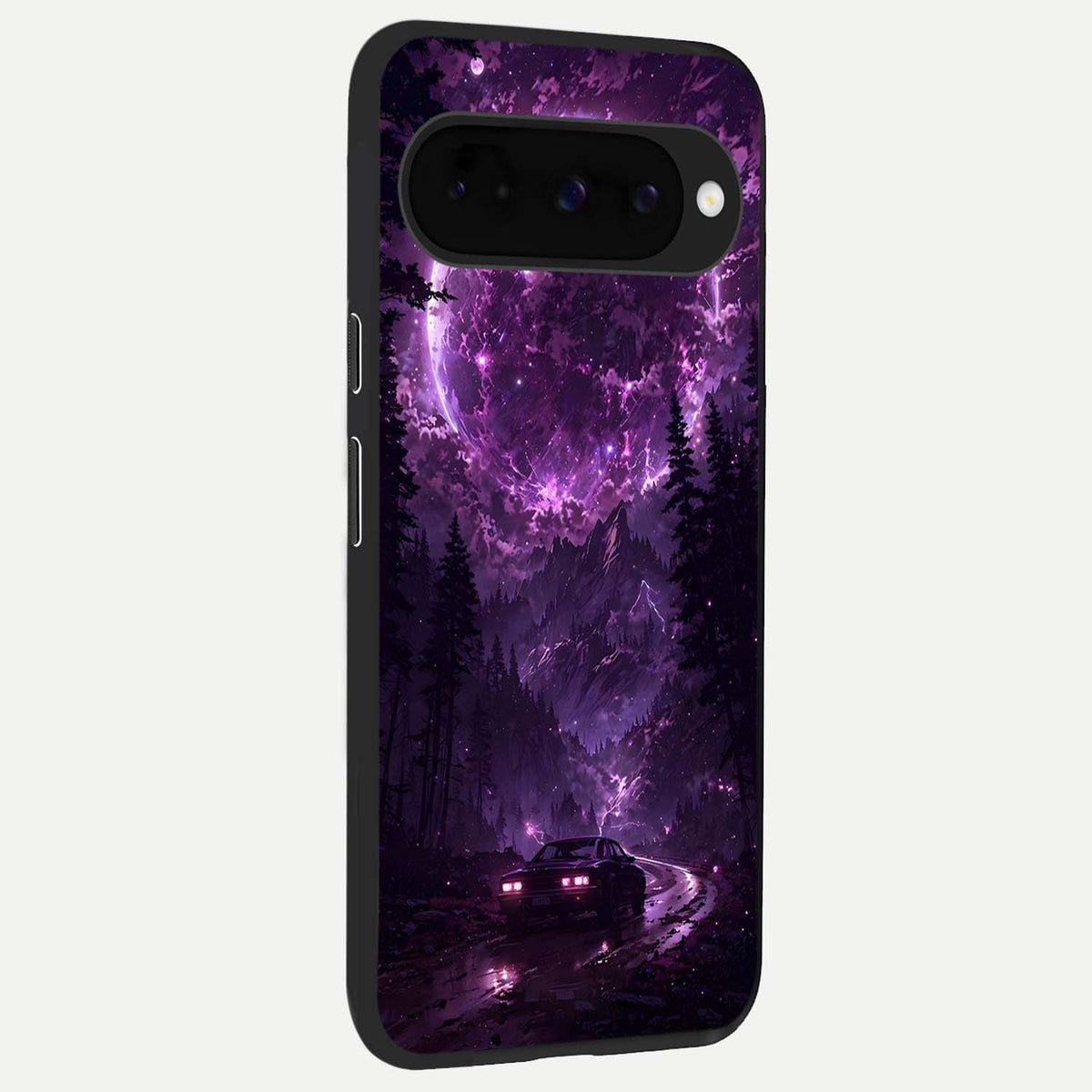  Eternal Cosmic Drive back cover For Google Pixel 10 slim fit glass case with vibrant aesthetic design