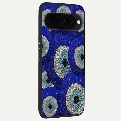  Galaxy Eye Flow back cover For Google Pixel 10 slim fit glass case with vibrant aesthetic design
