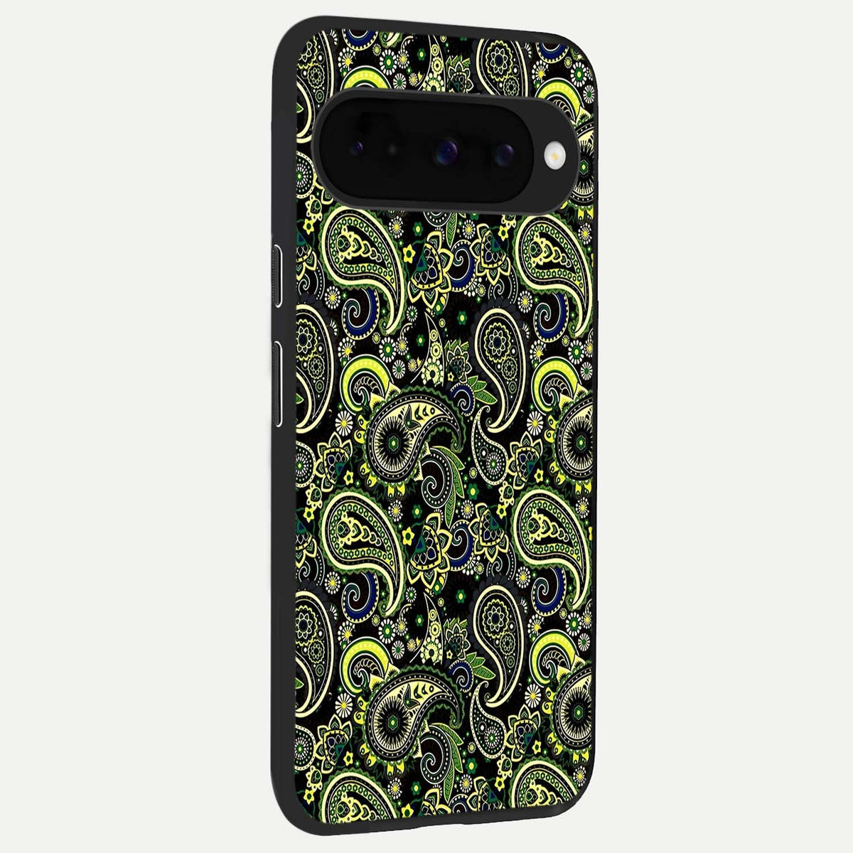  Green Lemon back cover For Google Pixel 10 slim fit glass case with vibrant aesthetic design