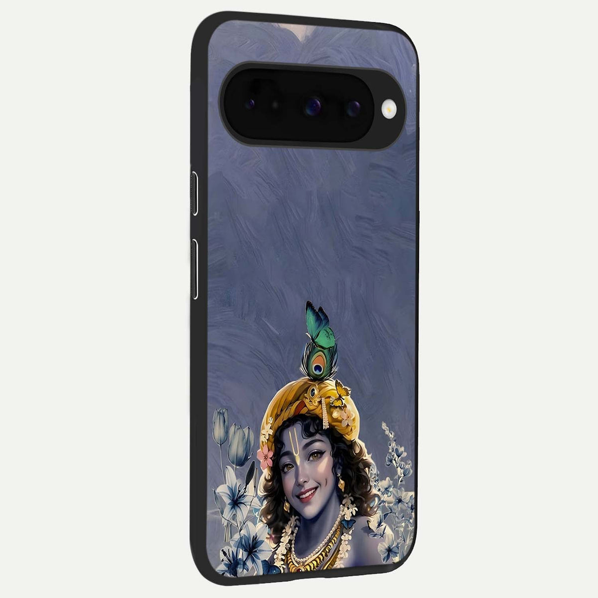  Lord Krishna back cover For Google Pixel 10 slim fit glass case with vibrant aesthetic design
