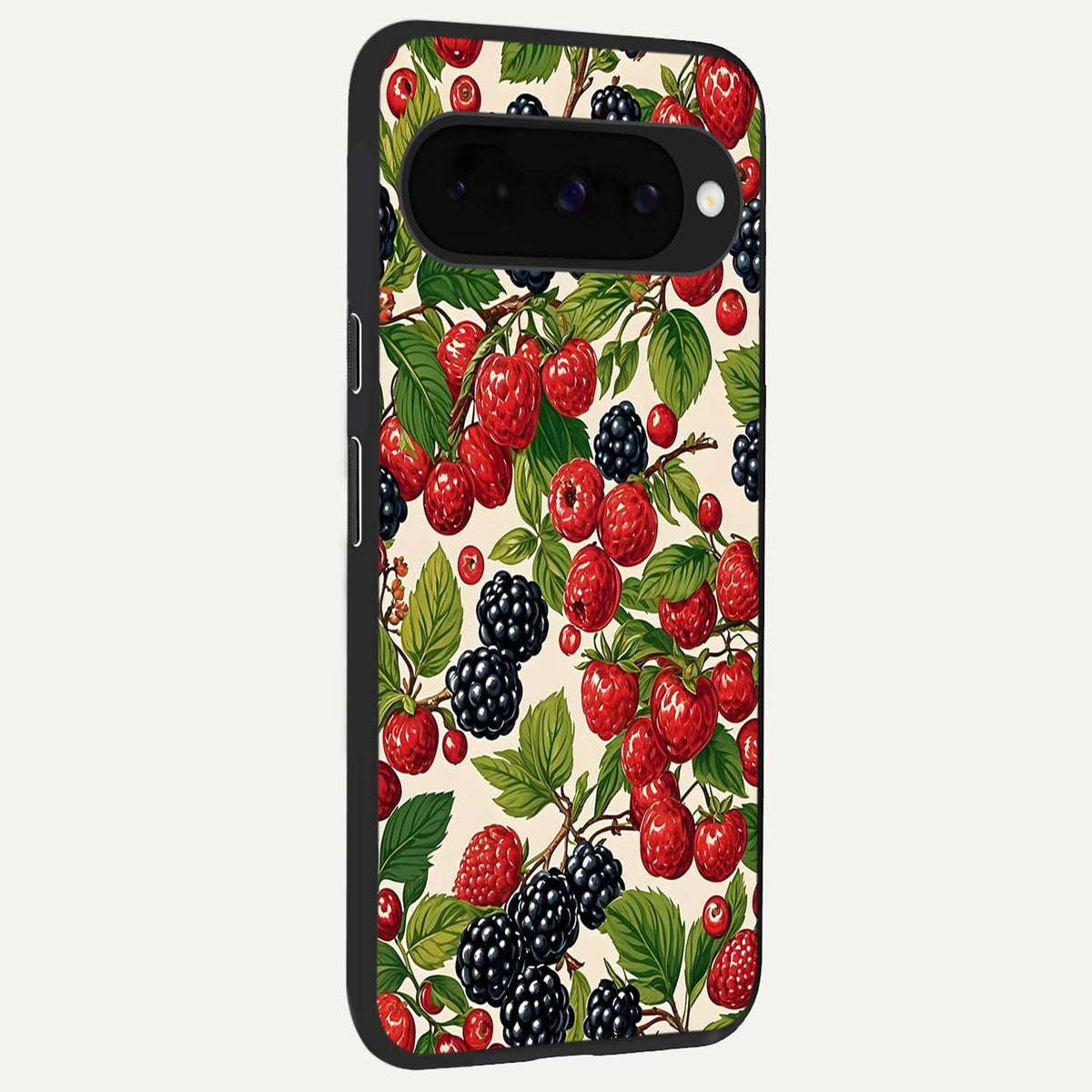  Mixed Berry Collage back cover For Google Pixel 10 slim fit glass case with vibrant aesthetic design