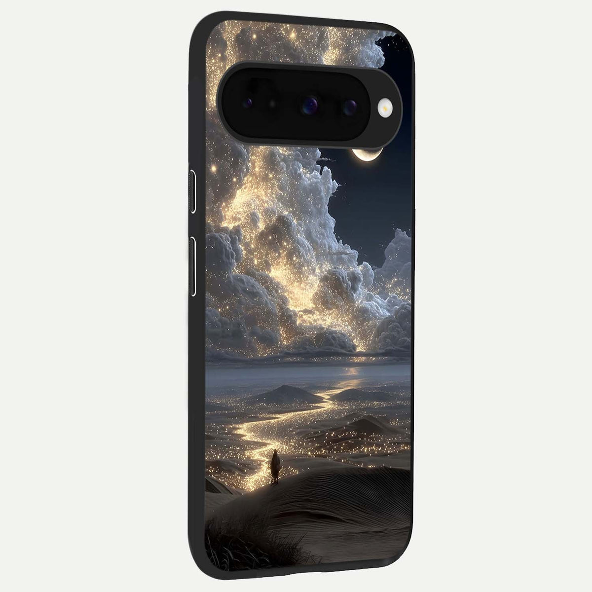  Moonlight Spark Path back cover For Google Pixel 10 slim fit glass case with vibrant aesthetic design