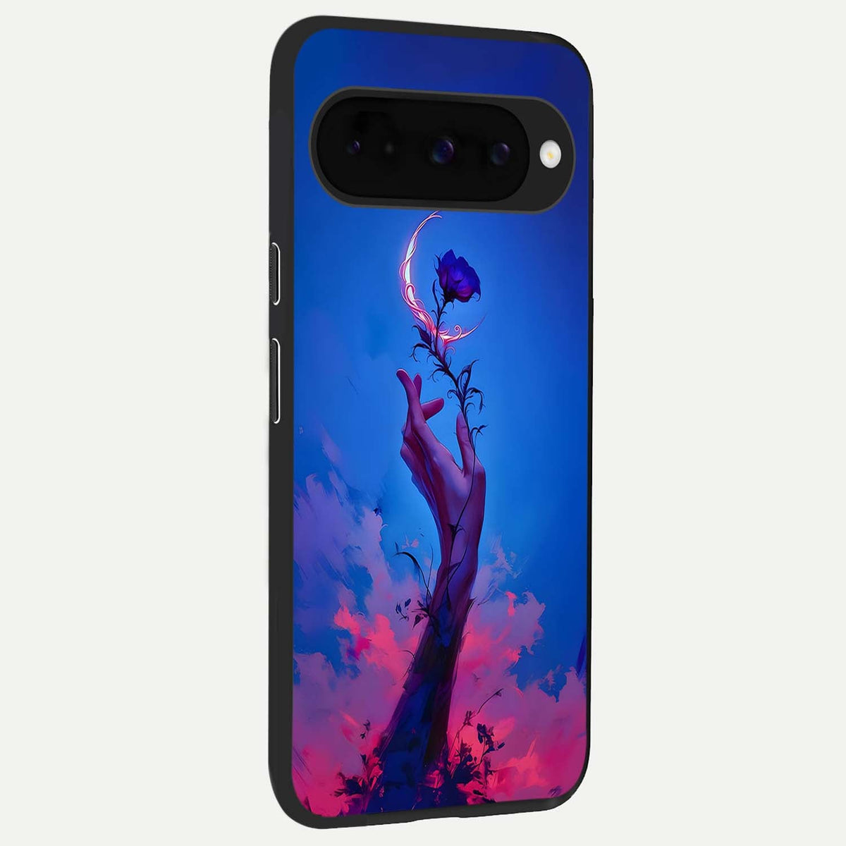  Mystic Hand back cover For Google Pixel 10 slim fit glass case with vibrant aesthetic design