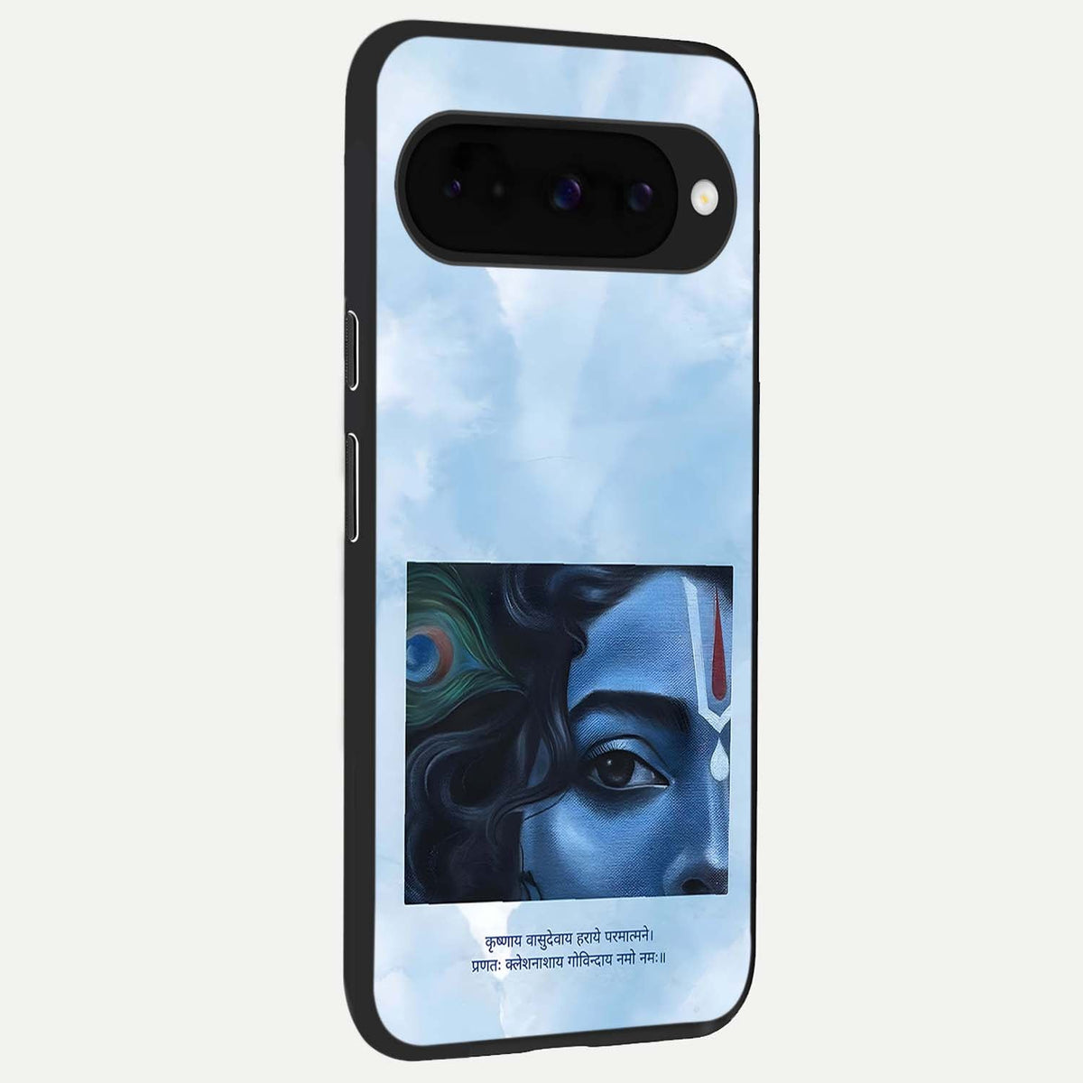  Spiritual Krishna back cover For Google Pixel 10 slim fit glass case with vibrant aesthetic design