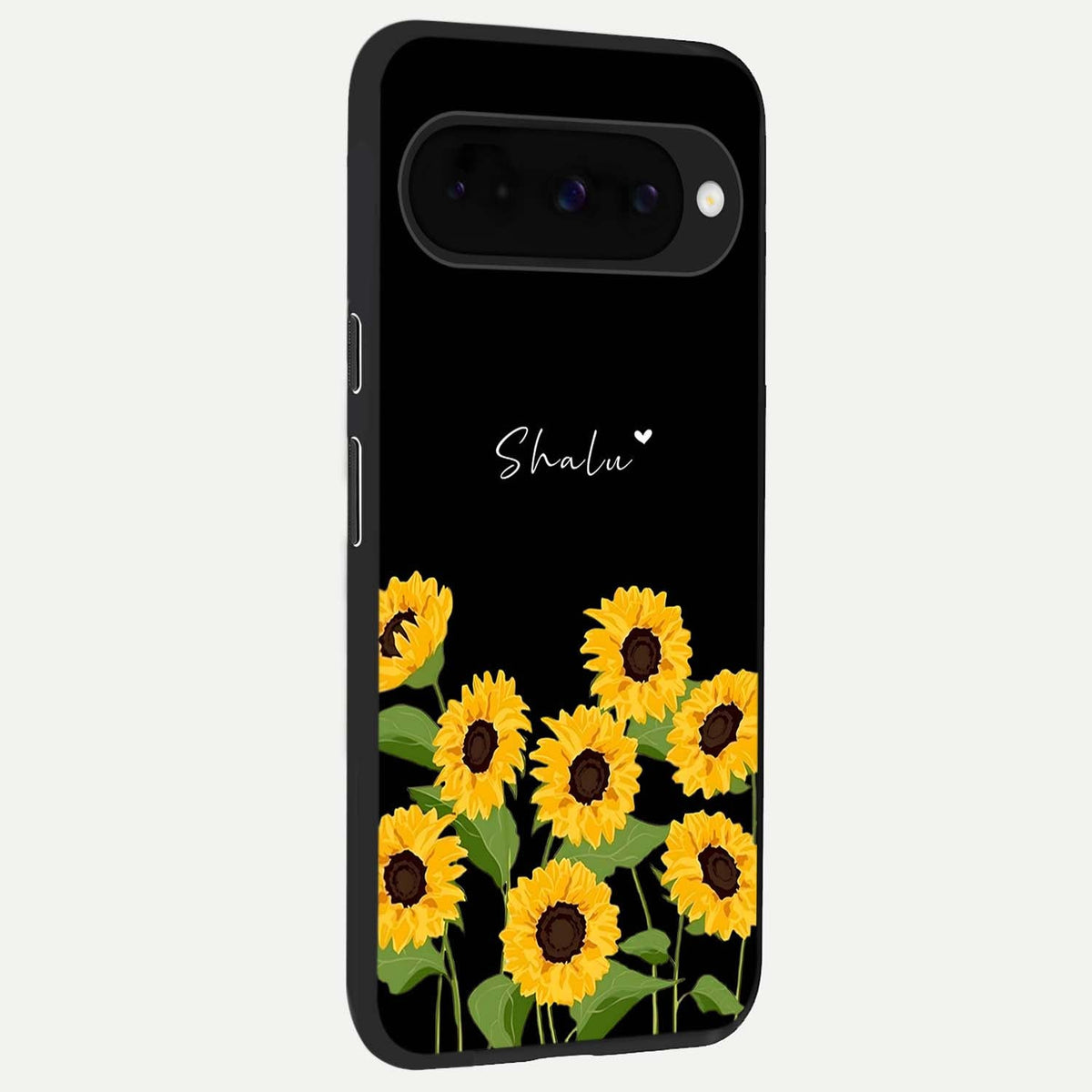 Sunflower Sky Bloom back cover For Google Pixel 10 slim fit glass case with vibrant aesthetic design