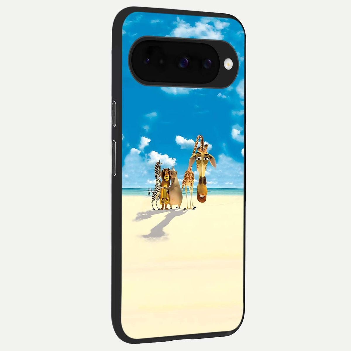  Tropical Fun Squad back cover For Google Pixel 10 slim fit glass case with vibrant aesthetic design