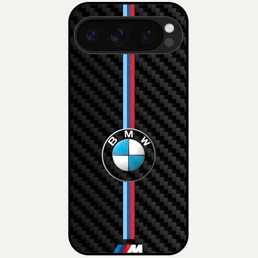  BMW Pattern Glass Case For Google Pixel 10 Pro back cover – full design glossy printed glass finish