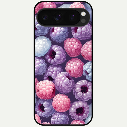  Berry Candy Pop Glass Case For Google Pixel 10 Pro back cover – full design glossy printed glass finish