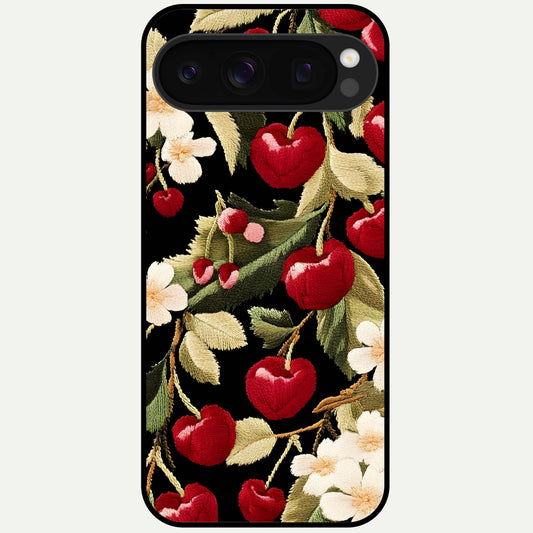  Blooming Spendor Bird Glass Case For Google Pixel 10 Pro back cover – full design glossy printed glass finish