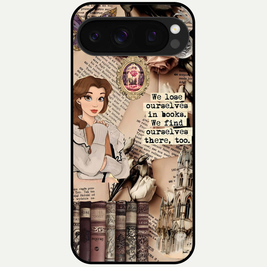  Bookish Dream World Glass Case For Google Pixel 10 Pro back cover – full design glossy printed glass finish