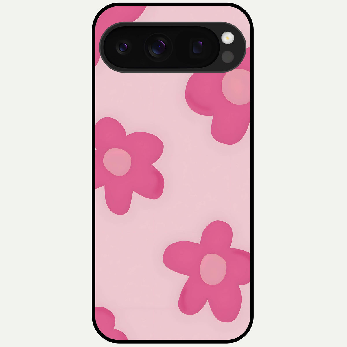 Candy Bloom Dreams Glass Case For Google Pixel 10 Pro back cover – full design glossy printed glass finish