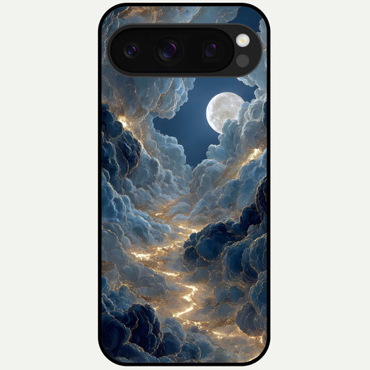  Celestial Cloud Road Glass Case For Google Pixel 10 Pro back cover – full design glossy printed glass finish