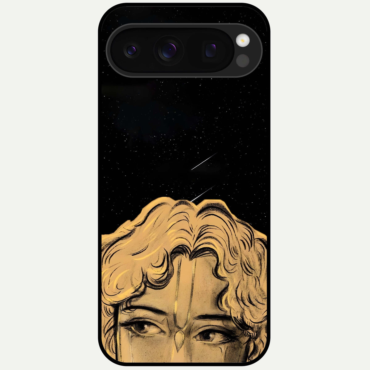  Celestial Gods Plan Glass Case For Google Pixel 10 Pro back cover – full design glossy printed glass finish