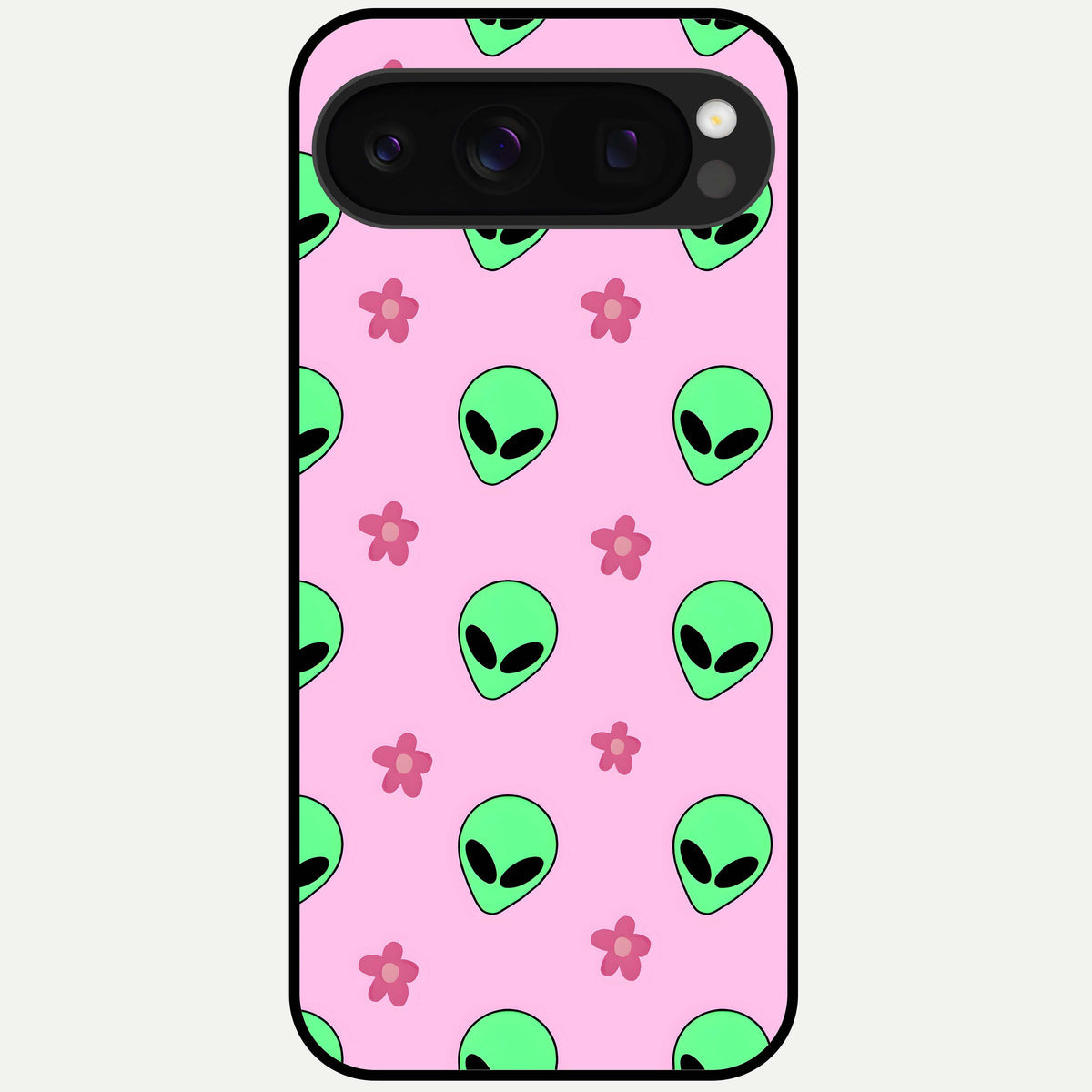  Cosmic Cute Crush Glass Case For Google Pixel 10 Pro back cover – full design glossy printed glass finish
