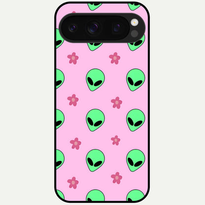  Cosmic Cute Crush Glass Case For Google Pixel 10 Pro back cover – full design glossy printed glass finish