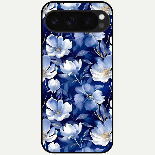  Cute Floral Patterns Glass Case For Google Pixel 10 Pro back cover – full design glossy printed glass finish