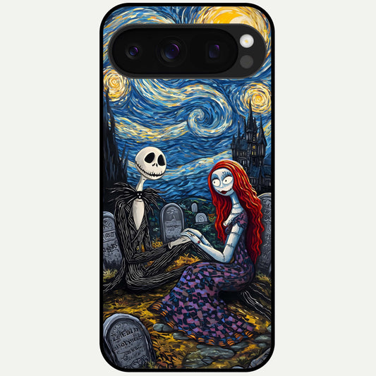  Eternal Night Love Glass Case For Google Pixel 10 Pro back cover – full design glossy printed glass finish