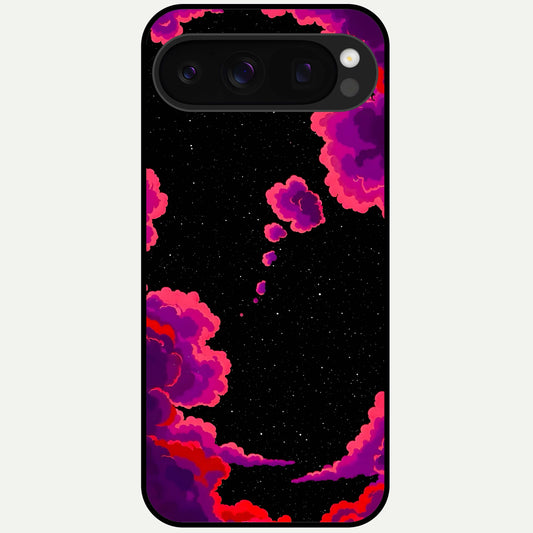  Galaxy Dream Frame Glass Case For Google Pixel 10 Pro back cover – full design glossy printed glass finish