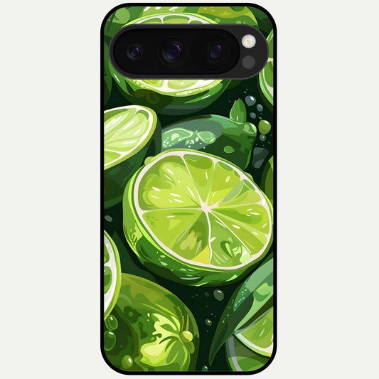  Green Kawasaki Glass Case For Google Pixel 10 Pro back cover – full design glossy printed glass finish