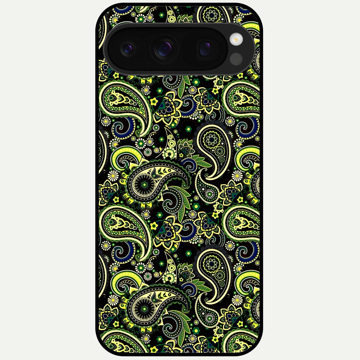  Green Lemon Glass Case For Google Pixel 10 Pro back cover – full design glossy printed glass finish