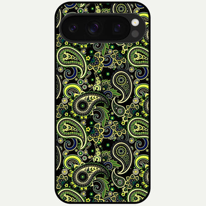  Green Lemon Glass Case For Google Pixel 10 Pro back cover – full design glossy printed glass finish