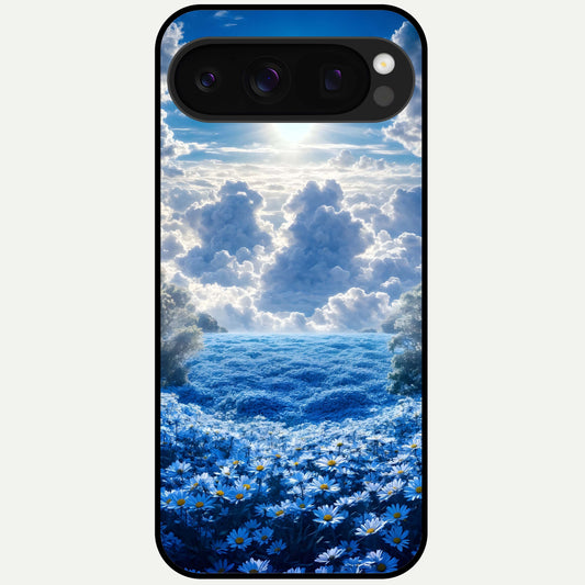  Heavenly Daisy Horizon Glass Case For Google Pixel 10 Pro back cover – full design glossy printed glass finish