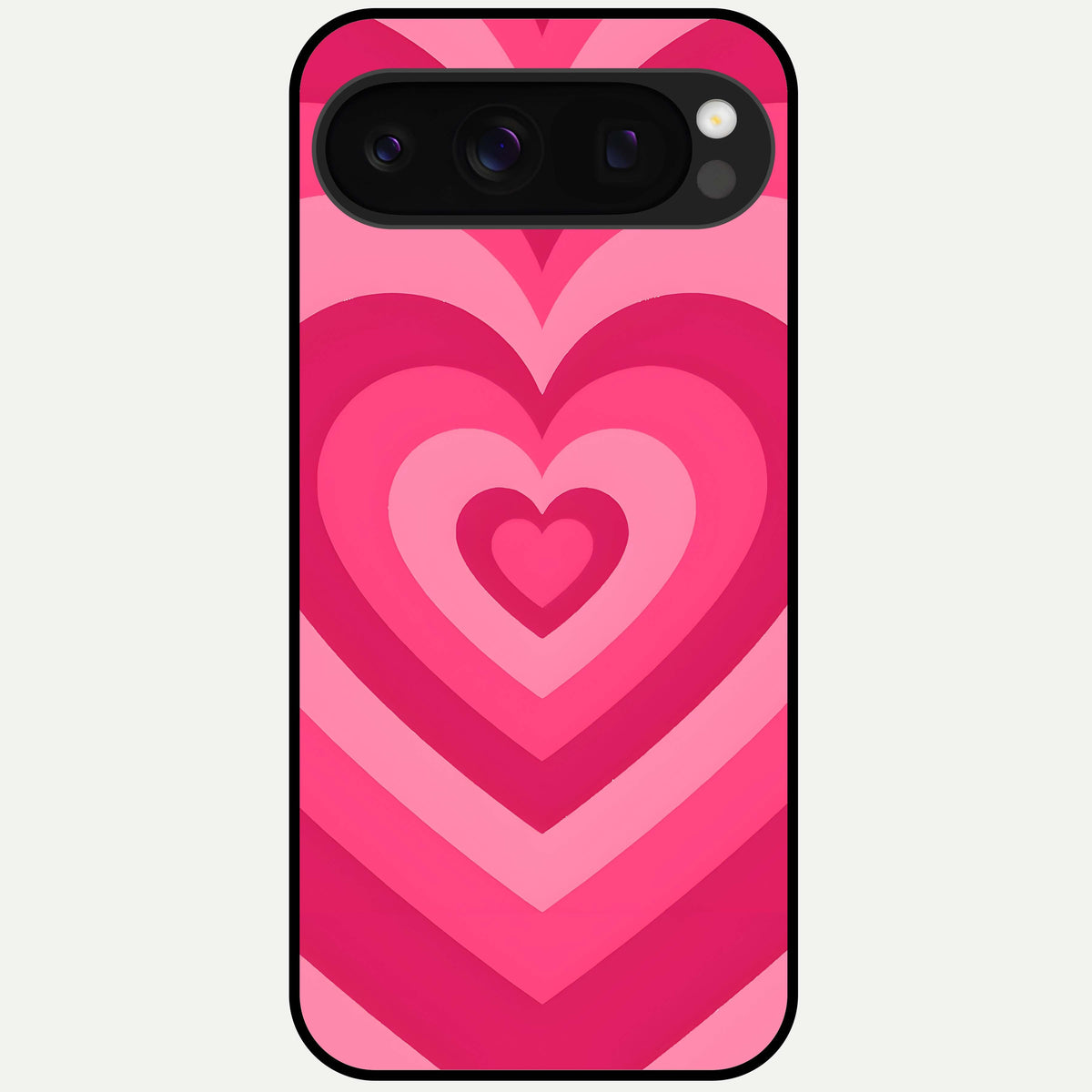  Layered Love Hearts Glass Case For Google Pixel 10 Pro back cover – full design glossy printed glass finish
