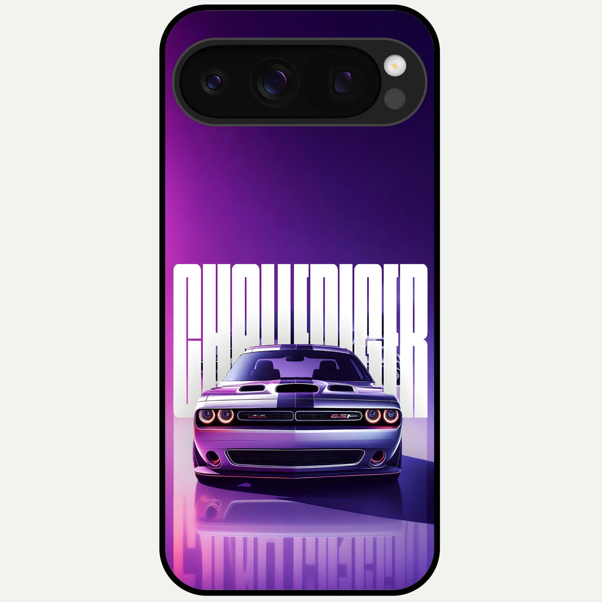  Midnight Muscle Ride Glass Case For Google Pixel 10 Pro back cover – full design glossy printed glass finish