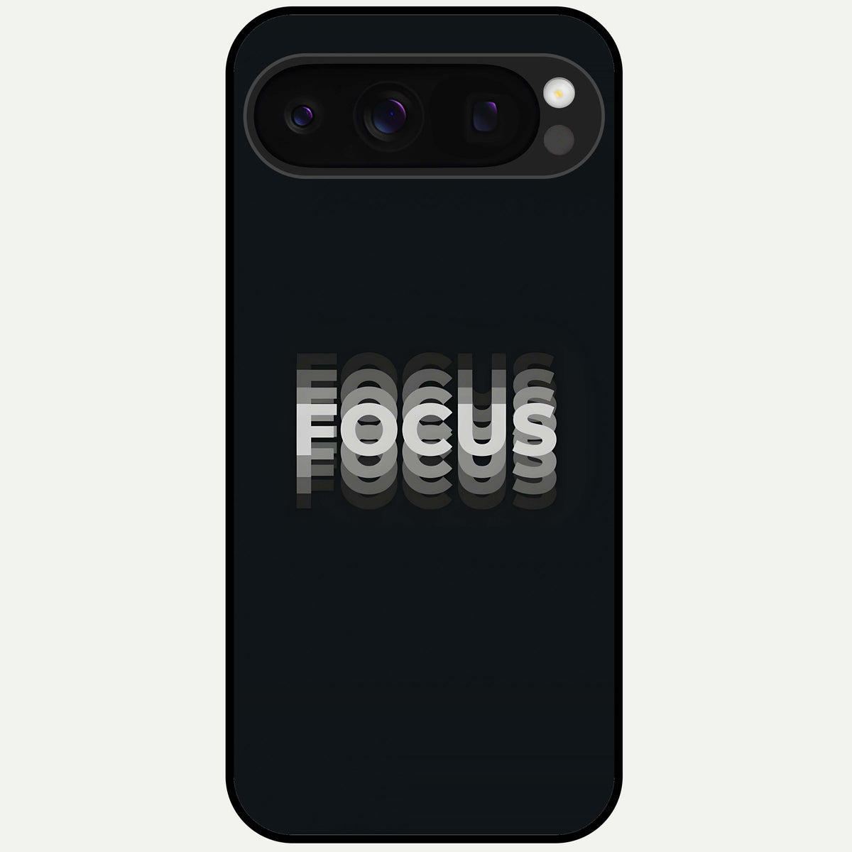  Mono Focus Vision Glass Case For Google Pixel 10 Pro back cover – full design glossy printed glass finish