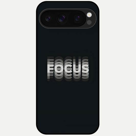  Mono Focus Vision Glass Case For Google Pixel 10 Pro back cover – full design glossy printed glass finish