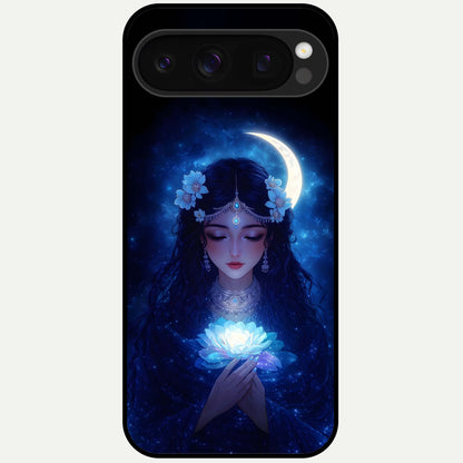  Mystic Moon Queen Glass Case For Google Pixel 10 Pro back cover – full design glossy printed glass finish