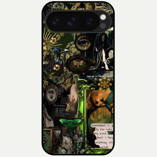  Mystic Woods Secret Glass Case For Google Pixel 10 Pro back cover – full design glossy printed glass finish