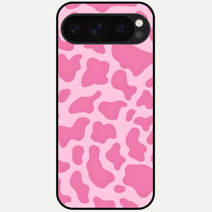  Pinkish Scenery Glass Case For Google Pixel 10 Pro back cover – full design glossy printed glass finish
